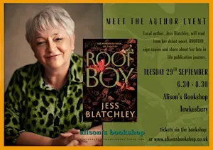 Jess Blatchley talk and book signing