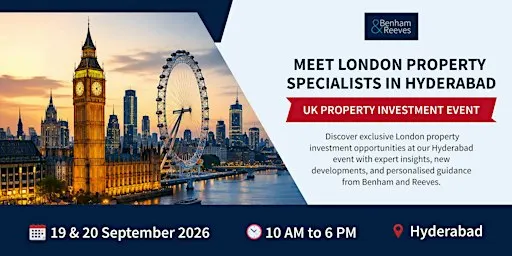 Exclusive London property showcase in Hyderabad