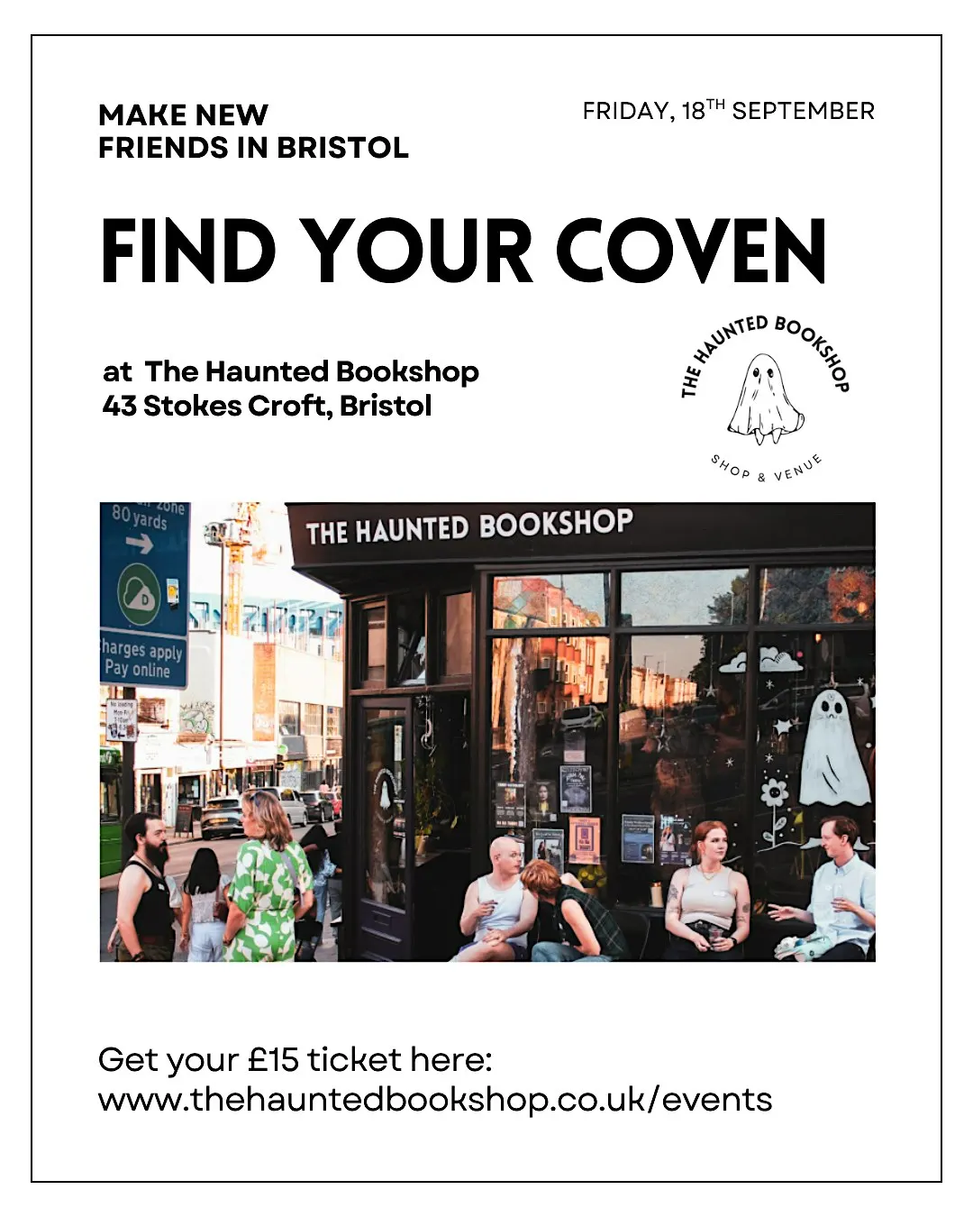 Find Your Coven - Meet New Friends in Bristol