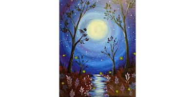 Dancing Fireflies - Paint and Sip in Fishkill | Classpop!™