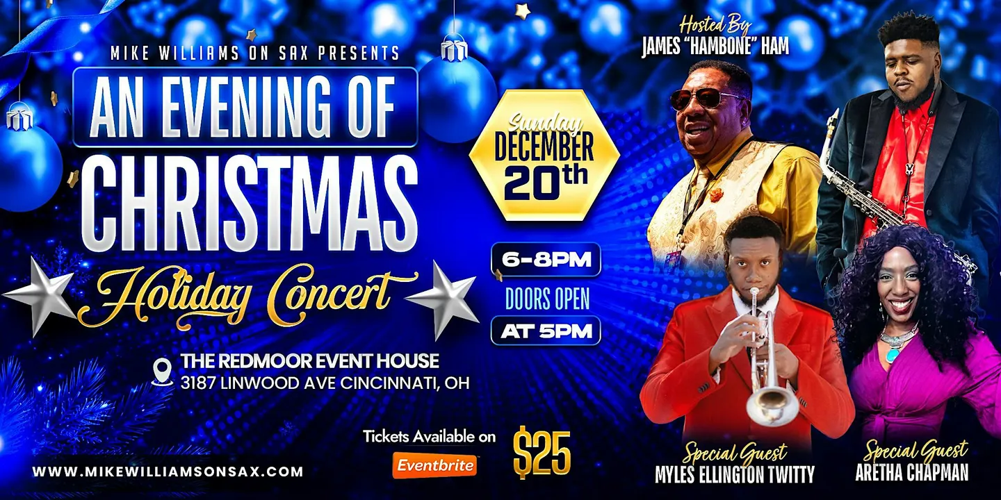 Mike Williams on Sax Presents An Evening of Christmas