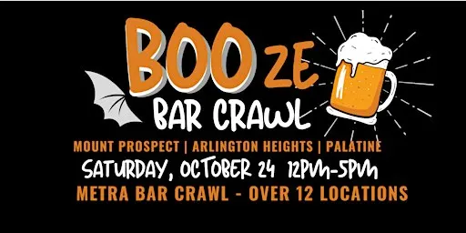 BOOze Bar Crawl - October 24, 2026