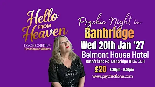 Exclusive Psychic Night in Banbridge - Medium Fiona Stewart-Williams