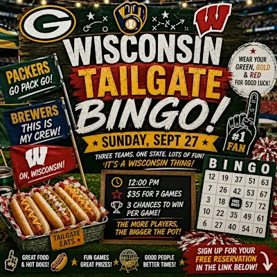 Wisconsin Tailgate BINGO