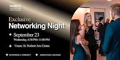 NREIC Exclusive Networking Night (Capital, BRRR, Flippers, Business)