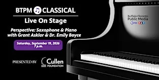 BTPM Classical Live on Stage #44: Perspective: Saxophone & Piano