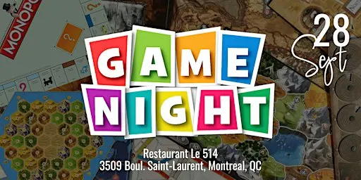 Game Night - Board Games Edition