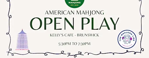 Mahjong Open Play @ Kelly's Cafe