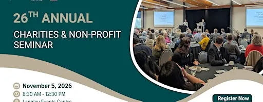 26th Annual Charities & Non-Profit Seminar