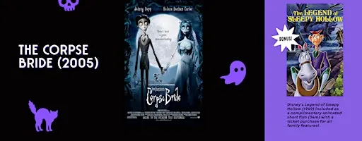 Disney's Legend of Sleepy Hollow (1949) & The Corpse Bride (2005) · PG
