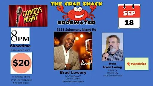 Third Friday Comedy at the Crabb Shack