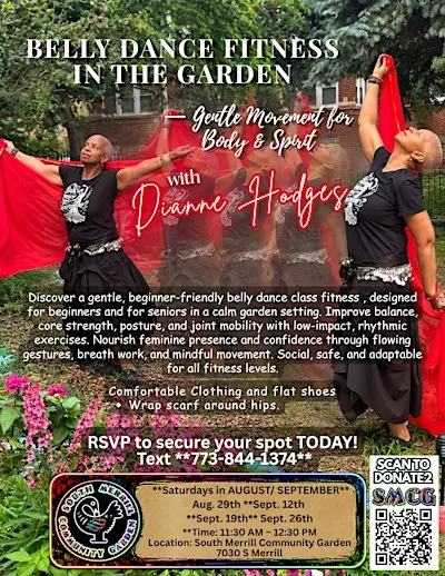 Belly Dance Fitness in the Garden