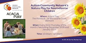 ACN's Nature Play for Neurodiverse Children & Families