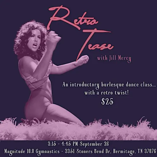 Retro Tease with Jill Mercy
