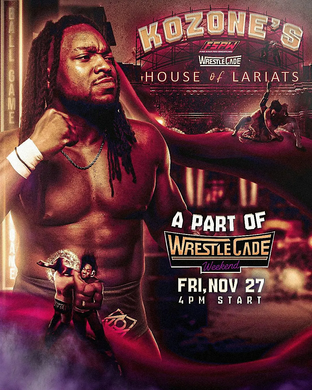 FSPW Presents: Kozone's House of Lariats! - Wrestlecade Weekend