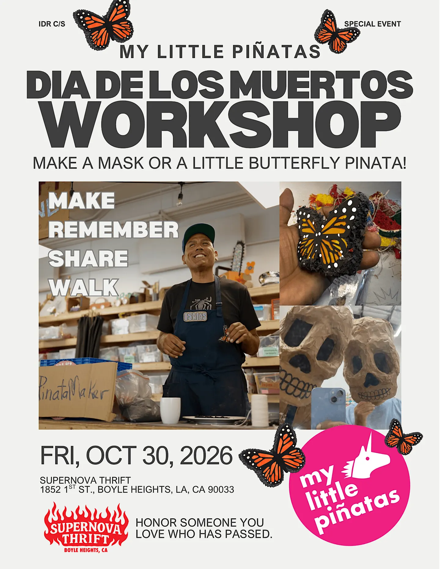 Día de los Muertos Workshop