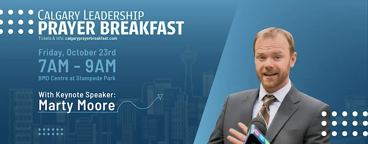 58th Annual Calgary Leadership Prayer Breakfast, BMO Centre