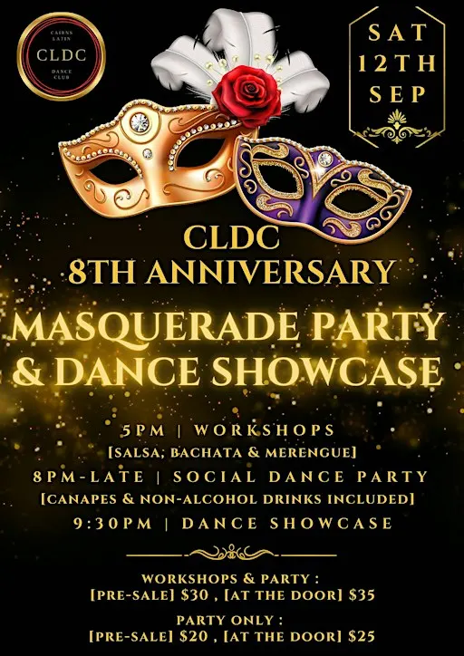 ✨ CLDC 8TH ANNIVERSARY: MASQUERADE PARTY & DANCE SHOWCASE ✨