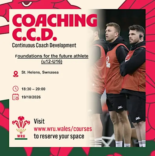 The foundations of the future athlete U12 - U16 (Ospreys @ St Helens - CPD)