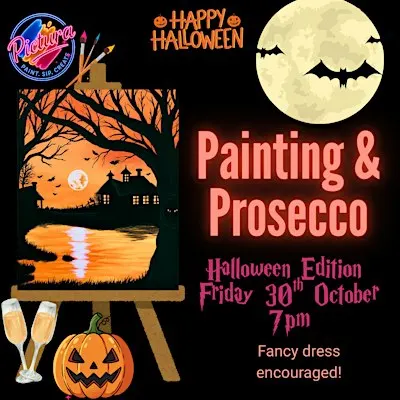 Painting & Prosecco: Halloween edition