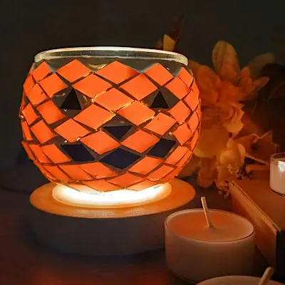 Mosaic Pumpkin Tea Light Holder Workshop