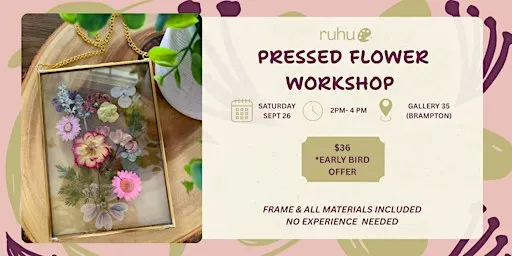 Pressed Flower Workshop