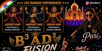Bayarea-B³AD² FUSION – Bhajan • Bhangra • Bollywood | After Dark Dhamaka
