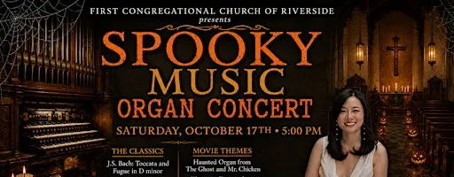 Spooky Music Organ Concert