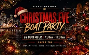 Christmas Eve Boat Party | Open Air Rooftop