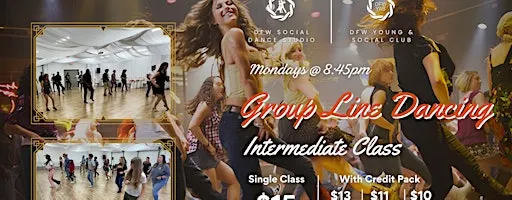 Intermediate Line Dancing Class