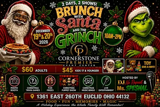 BRUNCH WITH SANTA & THE GRINCH