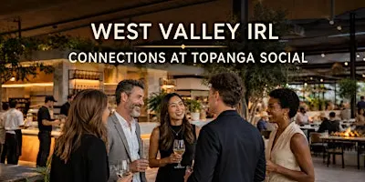 West Valley IRL: Curated Networking 10/27