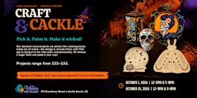Craft & Cackle: A Halloween Crafting Workshop