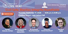 Civil Cafe: Election Integrity in Hawaiʻi