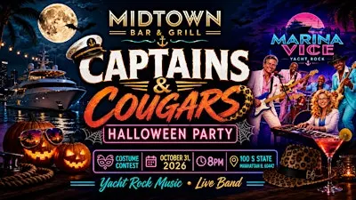 Captains & Cougars Halloween Party ft. Marina Vice at Midtown Bar & Grill