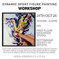 Dynamic Sport Figure Painting Workshop