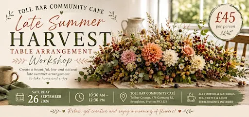 Late Summer Harvest Table Arrangement Workshop