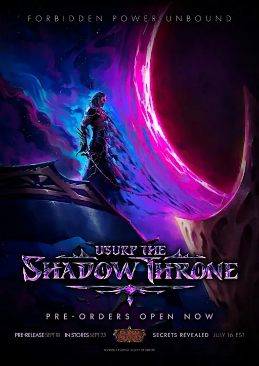 Avant Première FAB Usurp the Shadow Throne - Mardi 22/09, 20h00
