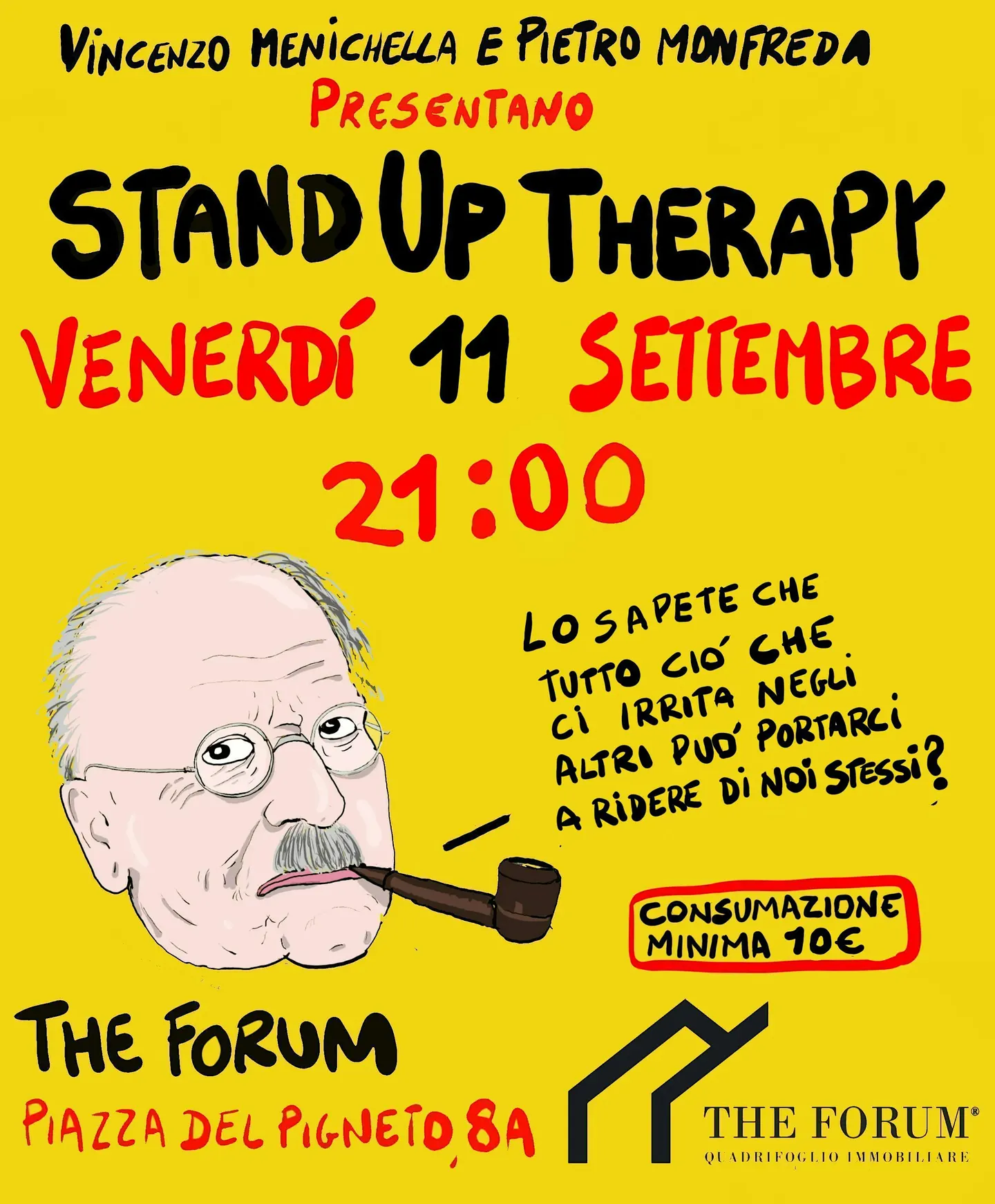 STAND-UP COMEDY THE FORUM BISTROT - FREE ENTRY - 09/10