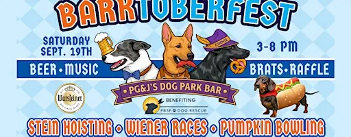 PG&J’s 6th Annual BARKtoberfest & Animal Rescue Benefit