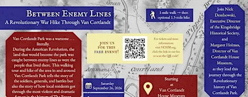 Between Enemy Lines: A Revolutionary War Hike Through Van Cortlandt