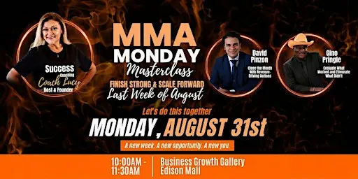 MMA MONDAY MASTERCLASS