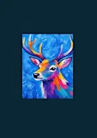 Stunning Stag Art Class