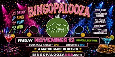 Bingopalooza at Pickleball Heaven!