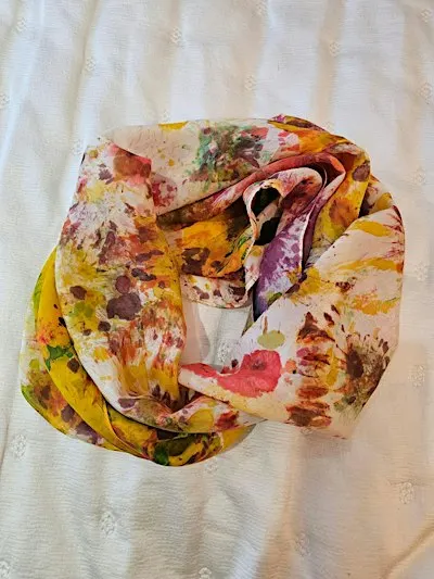 Hand-Painted Silk Scarves: A Creative Workshop