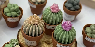 Succulent candle making workshop