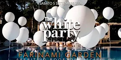 Farinami Garden: White Pool Party – Aperitivo a Bordo Piscina