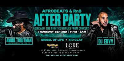YE After Party: Afrobeats & R&B @ LORE CHICAGO till 3am