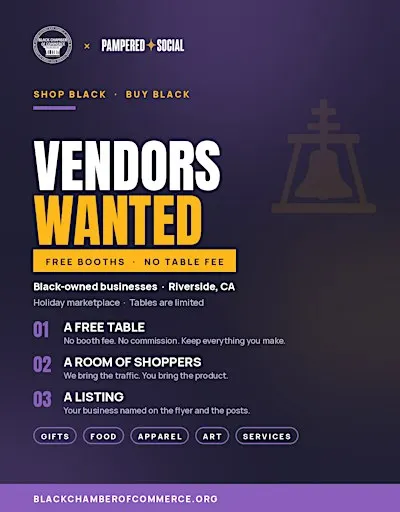 Shop Black Riverside — Holiday Marketplace FREE Vendor Booth