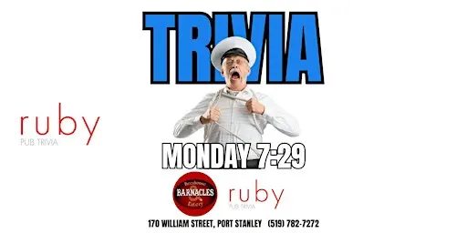 Monday Night Trivia at Barnacles Beerhouse in Port Stanley